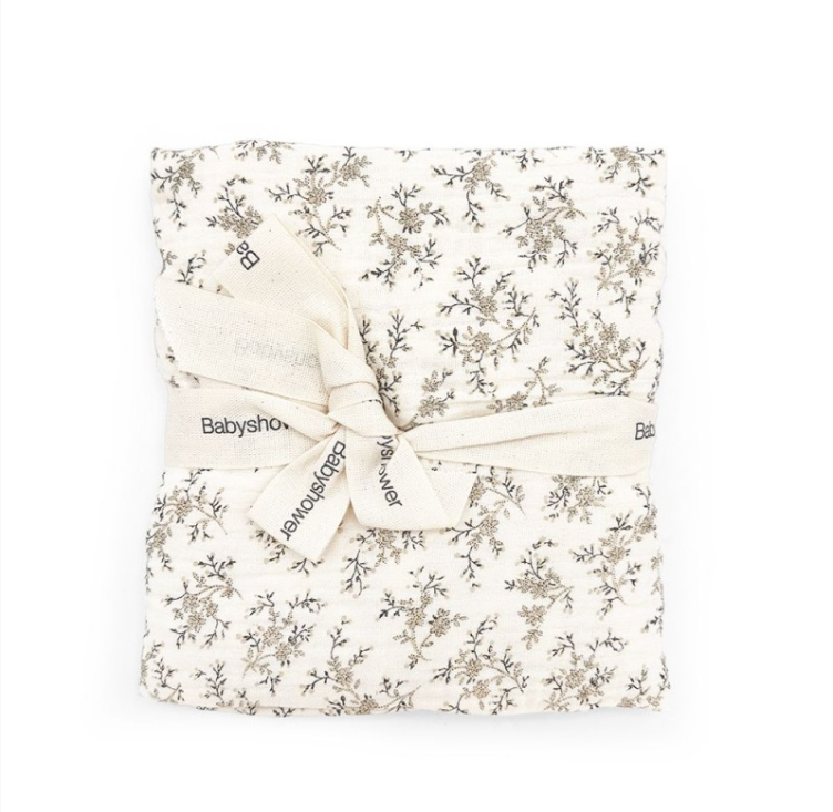 Drap-housse en gaze de coton bio Babyshower