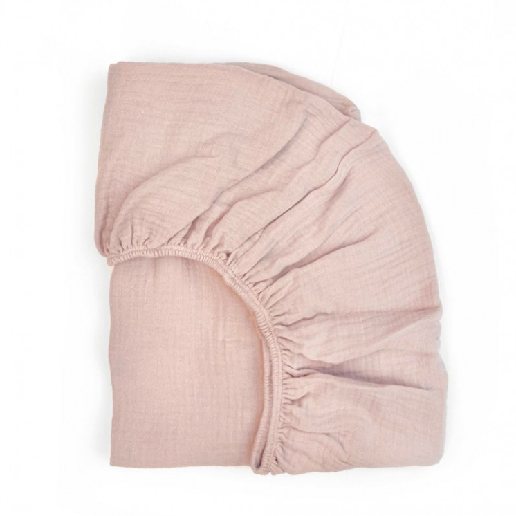Drap-housse en gaze de coton bio Babyshower
