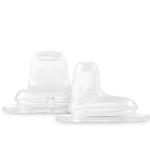Lot de 2 Becs de Succion Elhée | Anti-Fuite – Silicone Médical