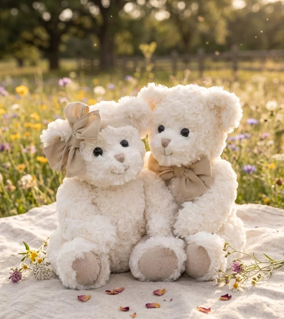 Emma et Noah – Ours en peluche 40 cm Bukowski