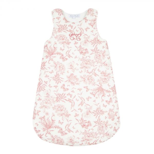 Gigoteuse Toile de Jouy – Coton Lange 100% Naturel | 3-9 mois | Tartine et Chocolat