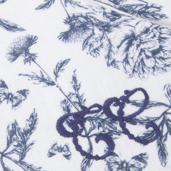 Gigoteuse Toile de Jouy – Coton Lange 100% Naturel | 3-9 mois | Tartine et Chocolat