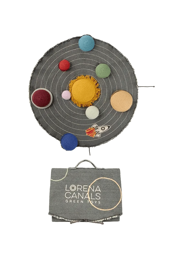 Set Jouets Système Solaire – Jeu Textile Éducatif & Éco-responsable | Green Toys