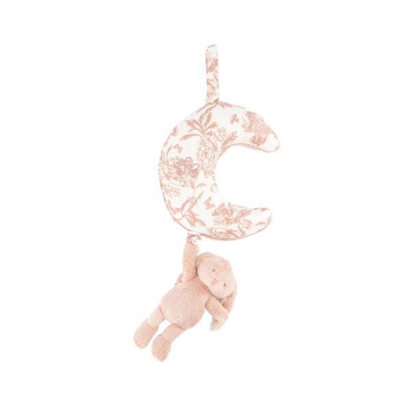 Augustin le Lapin musical – Imprimé Toile de Jouy | Tartine et Chocolat
