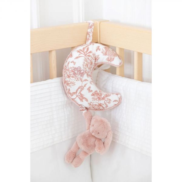 Augustin le Lapin musical – Imprimé Toile de Jouy | Tartine et Chocolat
