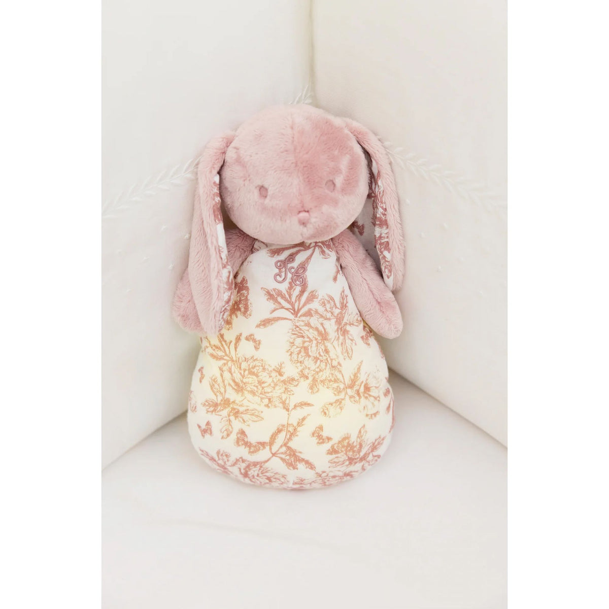 Augustin le Lapin – Veilleuse Musicale Toile de Jouy
