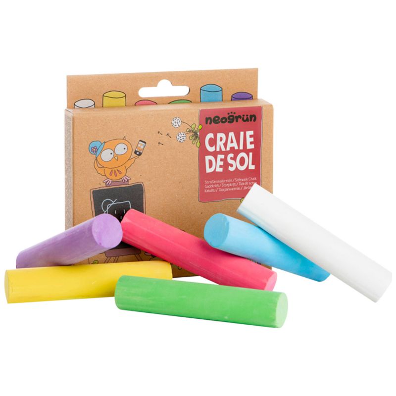 Lot de 6 Craies de Sol Naturelles et Vegan – Neogrün