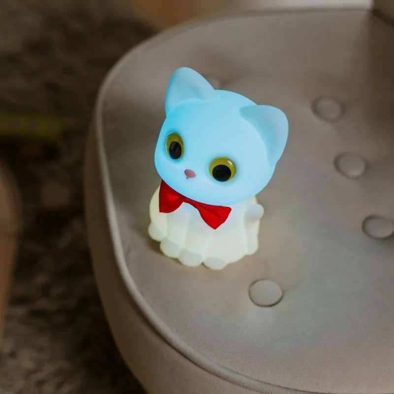 Veilleuse LED Chat MARY'S Cute Kitty – Lumière douce & RGB sans fil