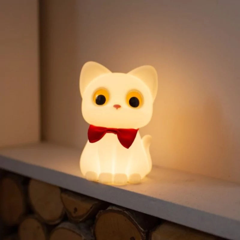 Veilleuse LED Chat MARY'S Cute Kitty – Lumière douce & RGB sans fil