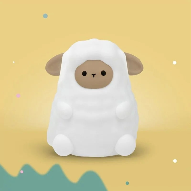 Veilleuse Mouton MARY'S Little Sheep – Lampe LED Tactile RGB