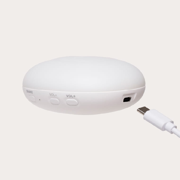 Lapin Hummy avec Lampe – Moonie 2.0 | Aide au sommeil bébé en coton biologique