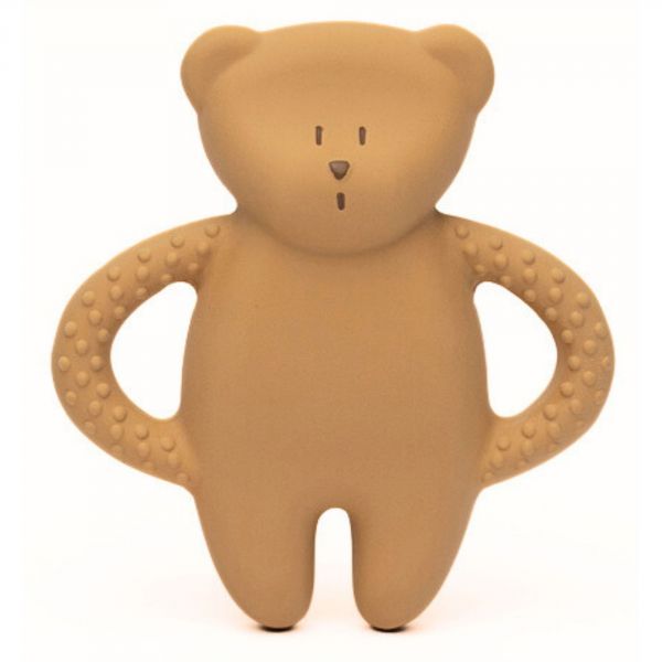 Anneau de dentition en caoutchouc naturel Moonie – Sable