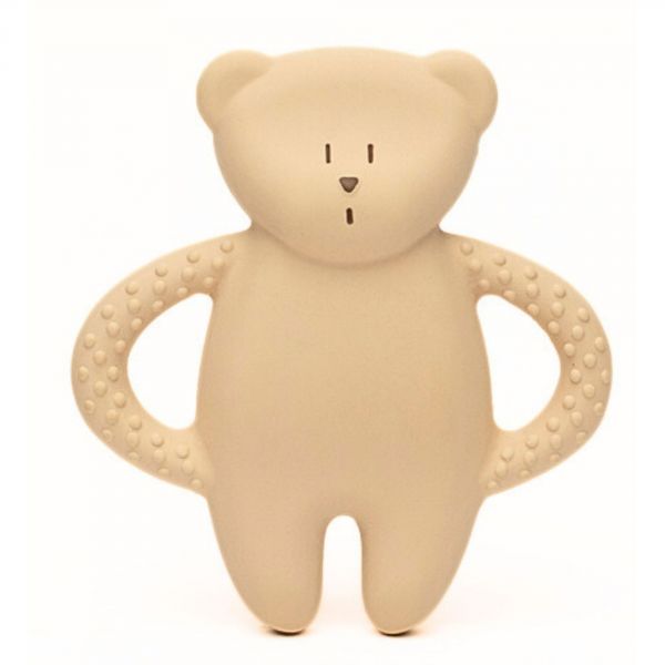 Anneau de dentition en caoutchouc naturel Moonie – Sable