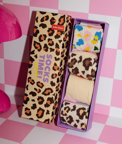 Pack Chaussettes – 4 paires en coton bio | Hello Hossy