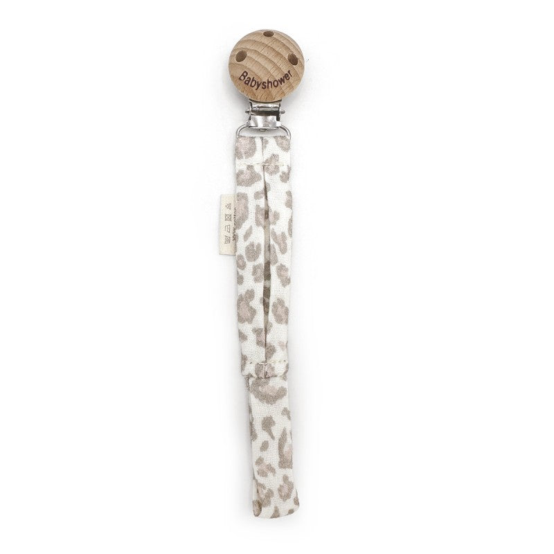 Attache-tétine Wood – Babyshower