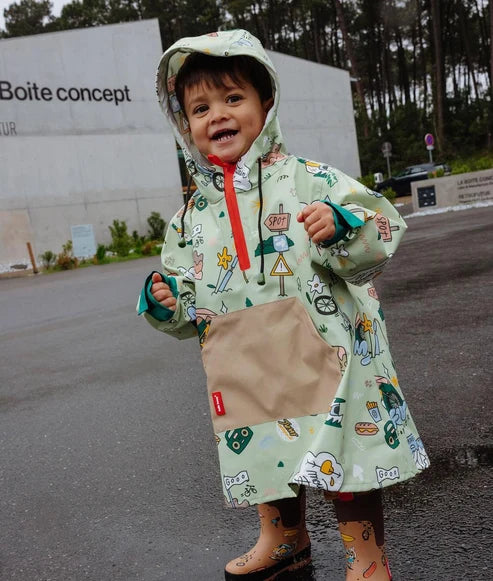 Poncho de Pluie Enfant – Imperméable & Léger | Hello Hossy