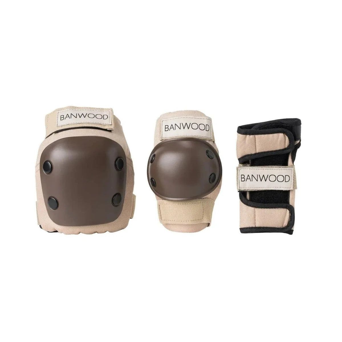 Kit de protection enfant Banwood – Genouillères, coudières et protège-poignets