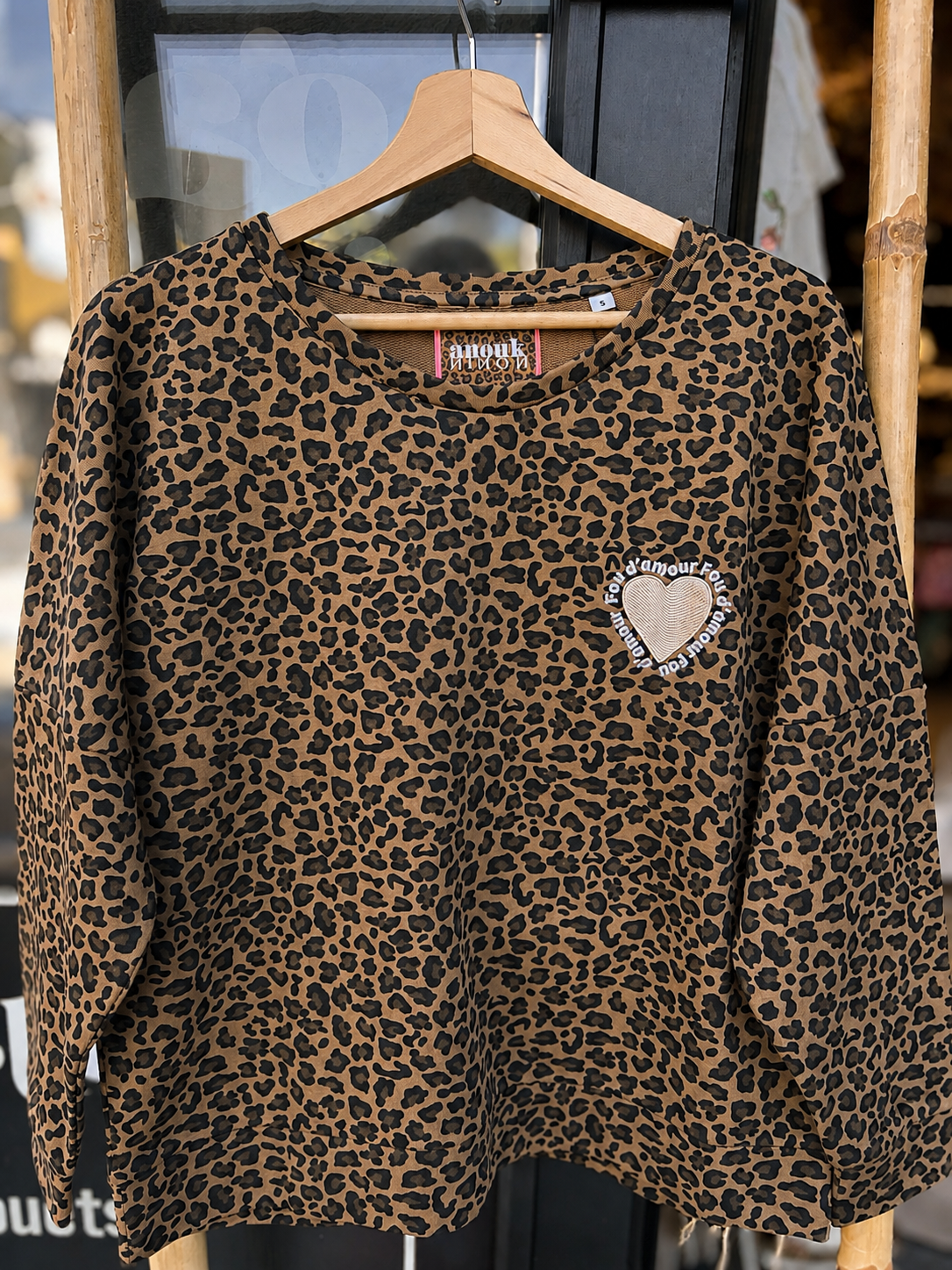pull léopard SONIA - Broderie - Anouk & Ninon - Fou d'amour