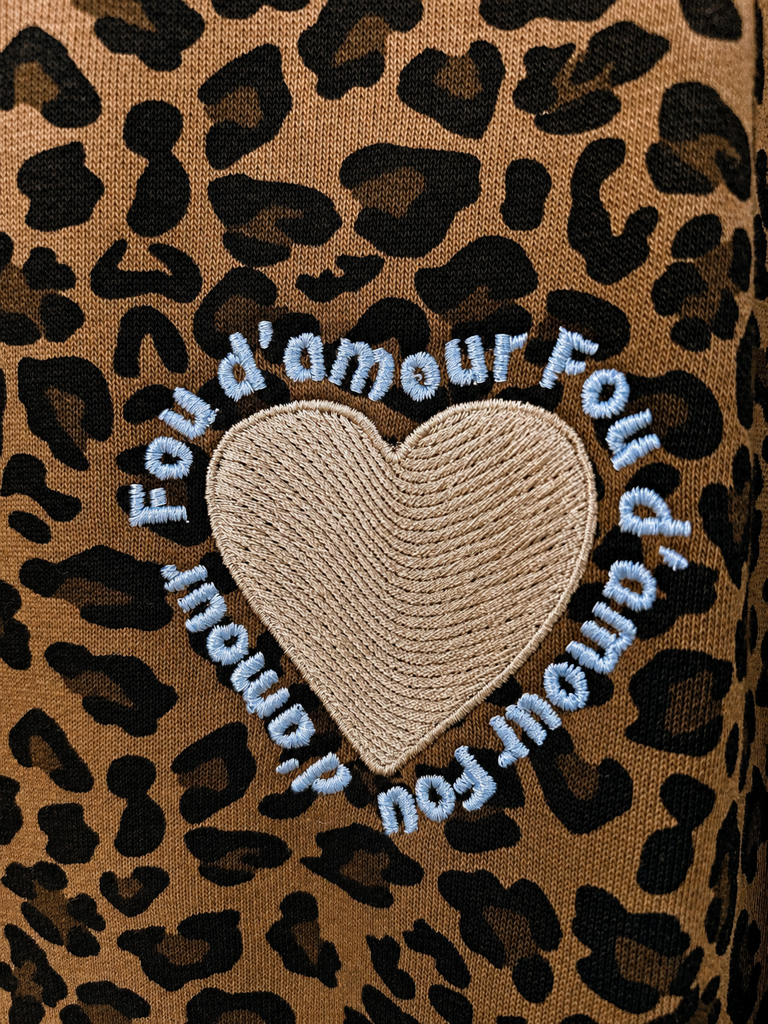 pull léopard SONIA - Broderie - Anouk & Ninon - Fou d'amour