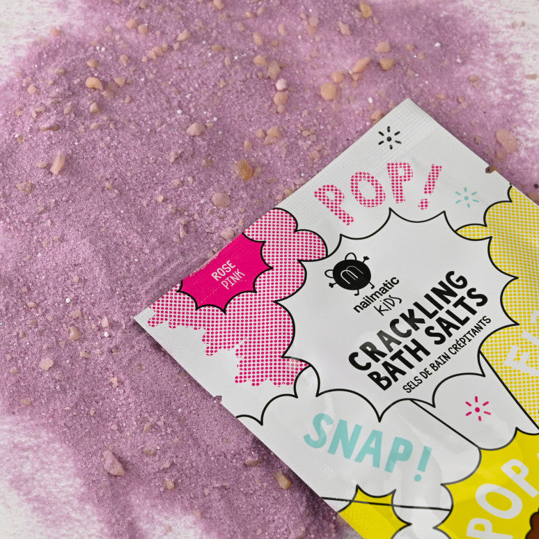 Sels de bain crépitants roses – Nailmatic Kids