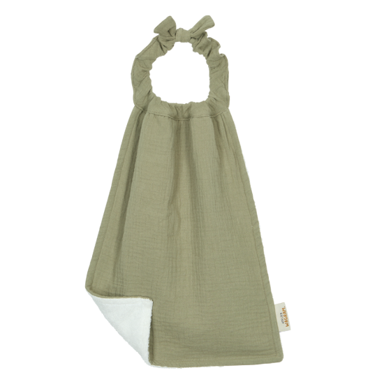 Serviette de cantine – Gaze de coton & éponge de bambou