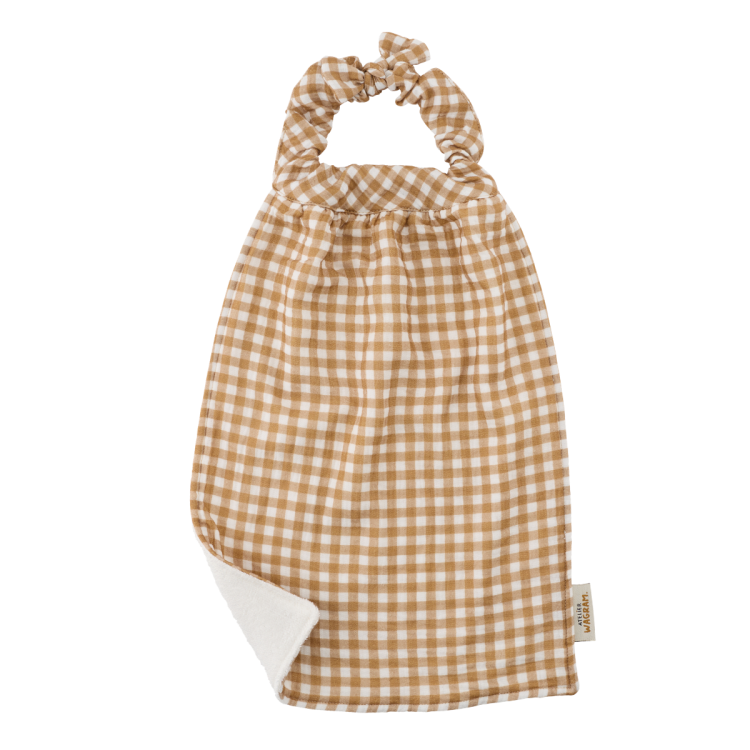 Serviette de cantine – Gaze de coton & éponge de bambou