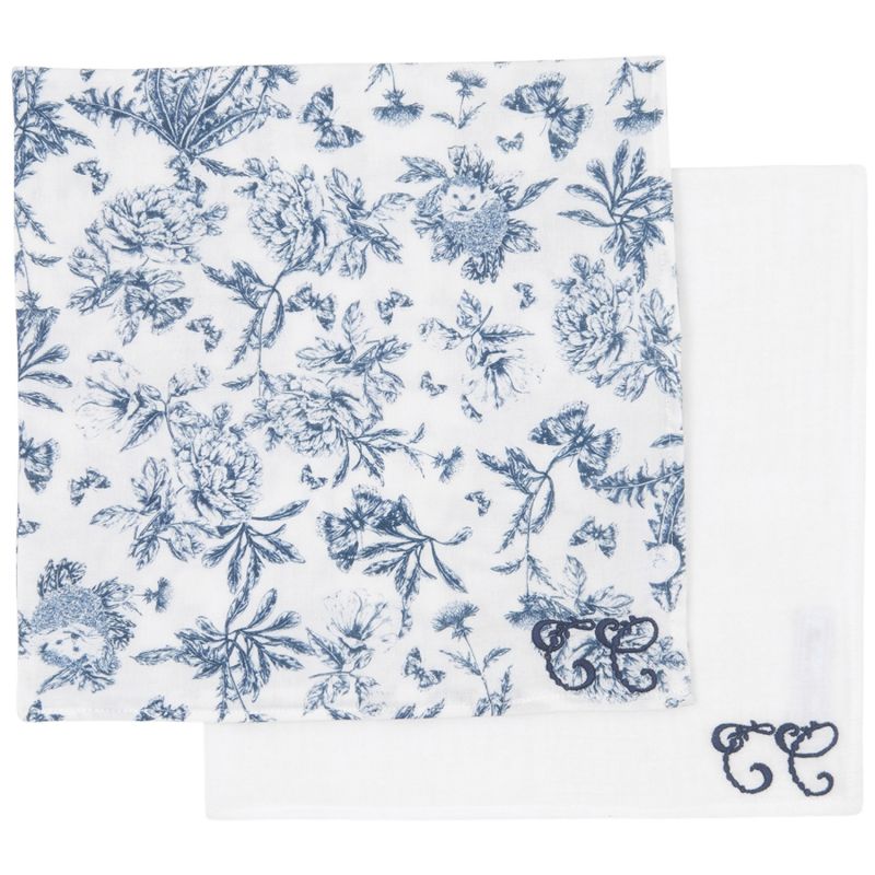 Set de 2 Langes – Imprimé Toile de Jouy | Tartine et Chocolat