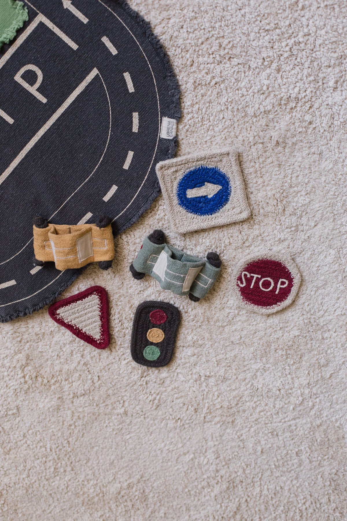 Mini Mondes – Tapis de Jeu Éco-City en Textile Recyclé | Green Toy