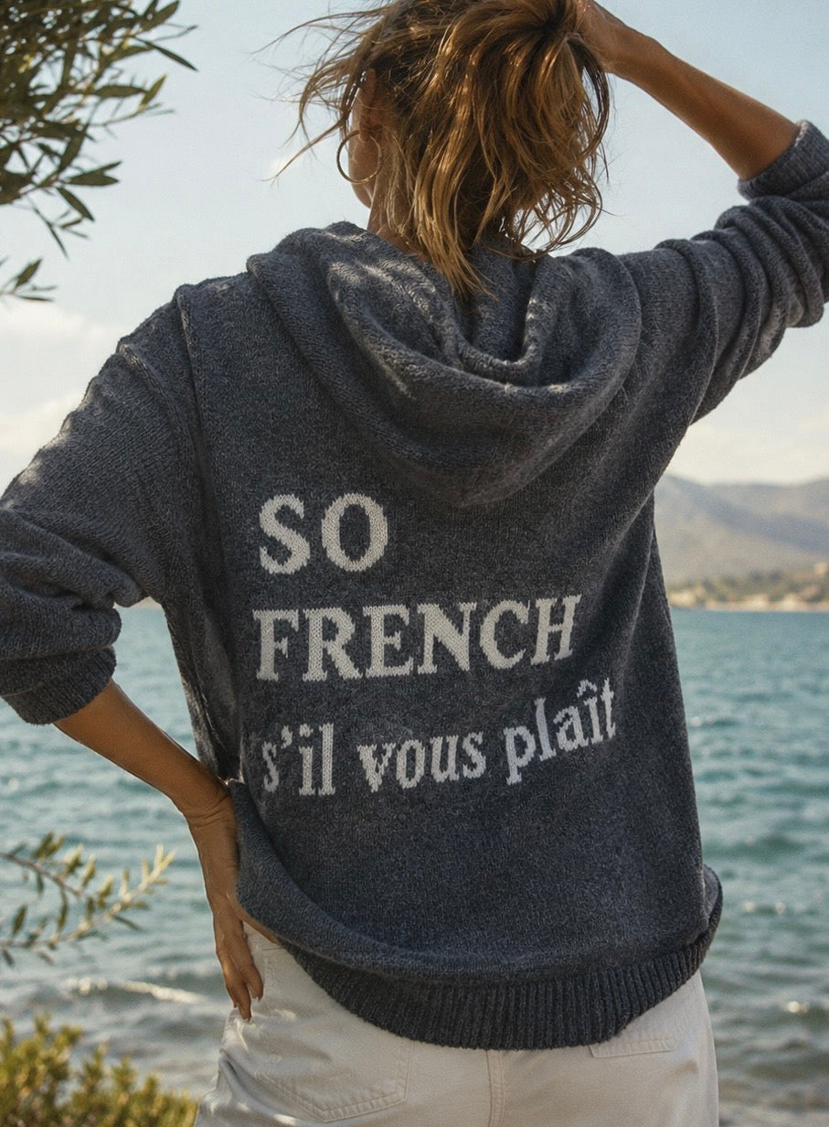 Pull Perle – Maille à Capuche Taille Unique | Anouk Ninon