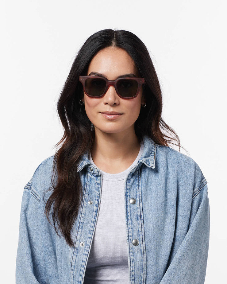 SUN ROAD Havane – Lunettes de soleil oversize unisexes