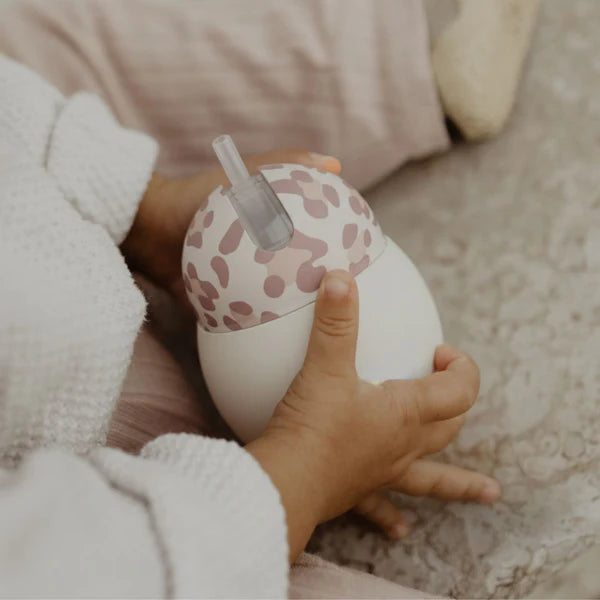 Tasse à paille lestée 240 ml Graouu – Elhée | Dès 9 mois
