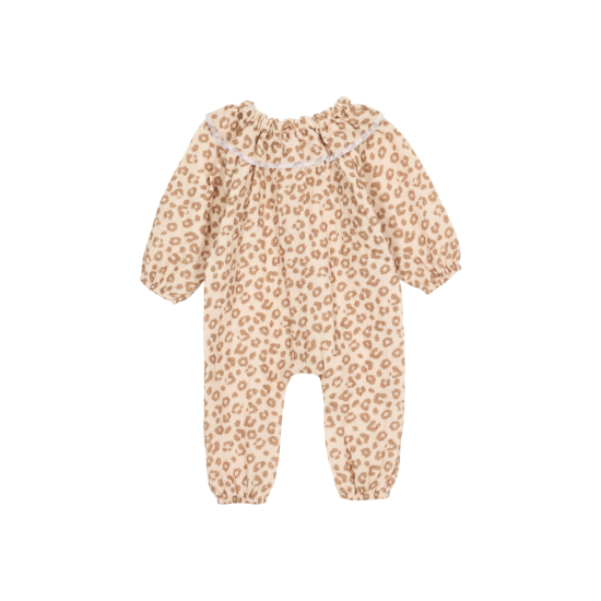Tenue de poupée combinaison avec col – Gaze de coton