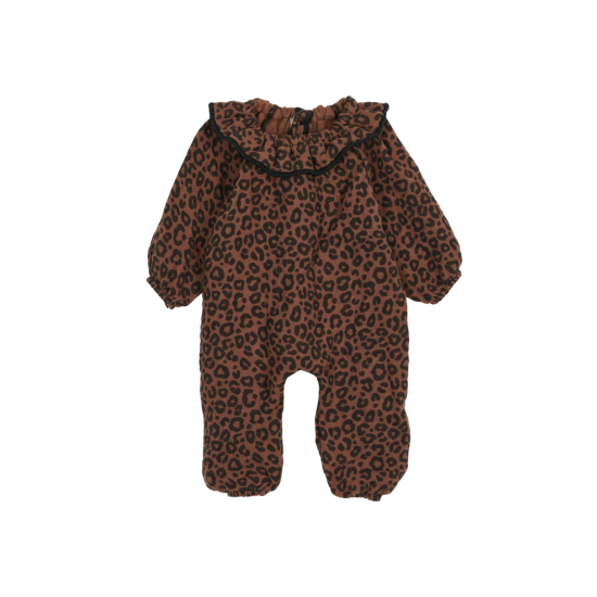 Tenue de poupée combinaison avec col – Gaze de coton