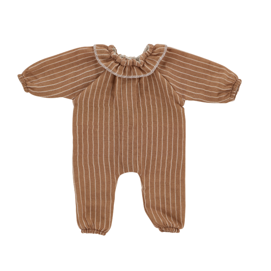 Tenue de poupée combinaison avec col – Gaze de coton