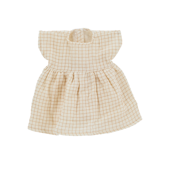 Tenue de poupée – Robe en gaze de coton | 34 cm