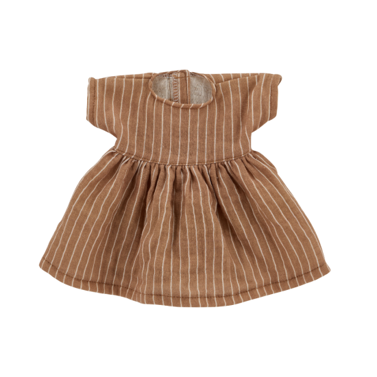 Tenue de poupée – Robe en gaze de coton | 34 cm