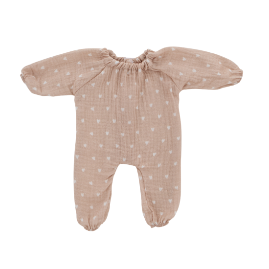 Tenue de poupée combinaison sans col – Gaze de coton