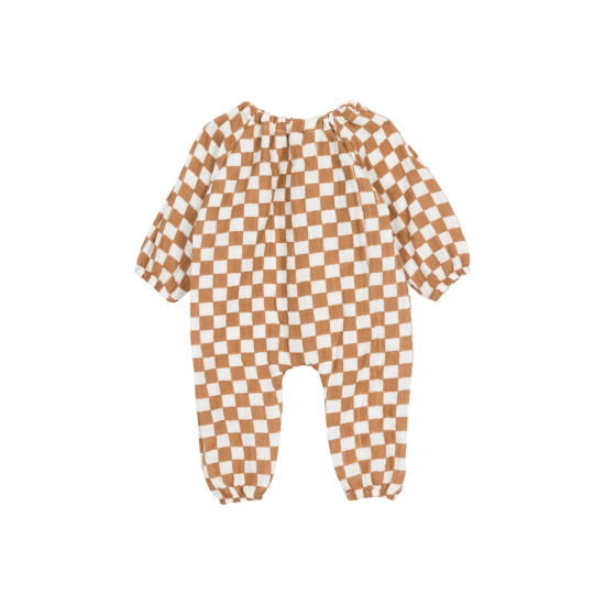 Tenue de poupée combinaison sans col – Gaze de coton
