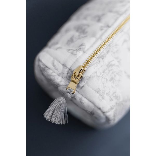 Trousse de Toilette Toile de Jouy – Tartine et Chocolat