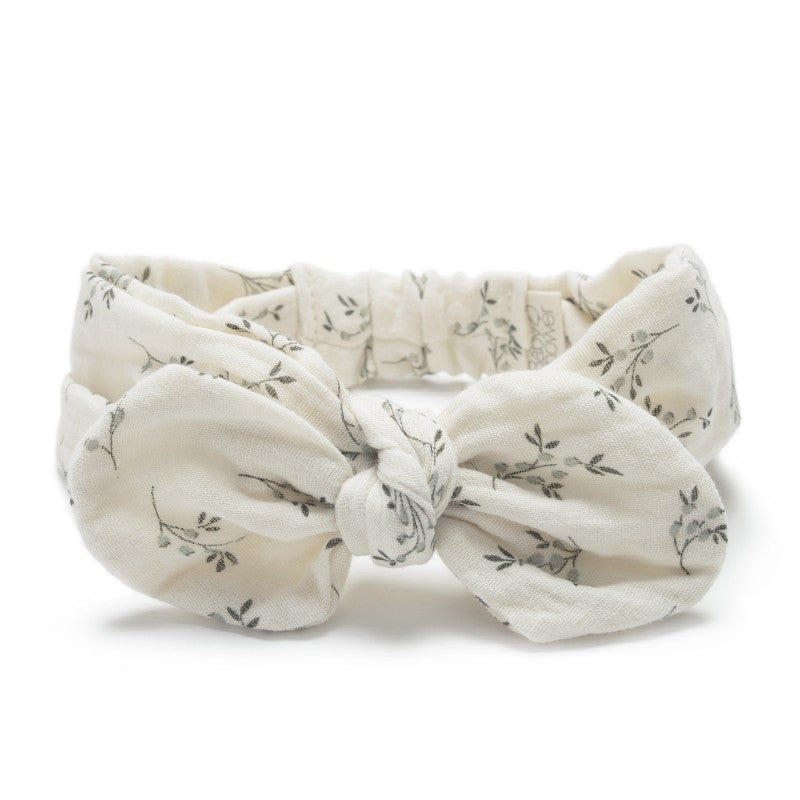 Babyturban en Coton Bio – Bandeau Bébé Ajustable (1-3 mois) | Babyshower