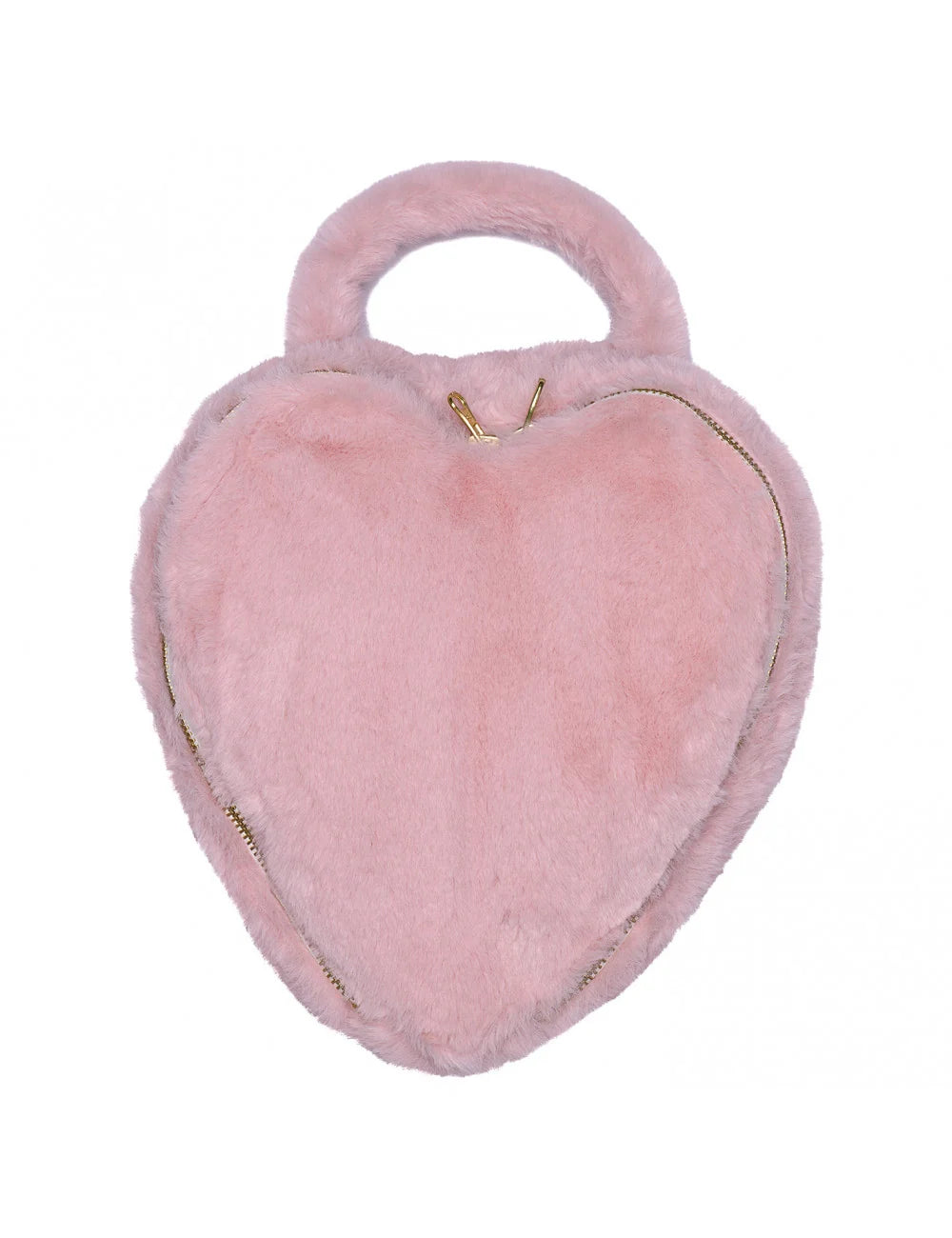 Vanity cœur fausse fourrure Valentina – Angora pétale