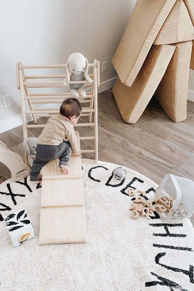 Tapis Lavable ABC Natural Black – Lorena Canals