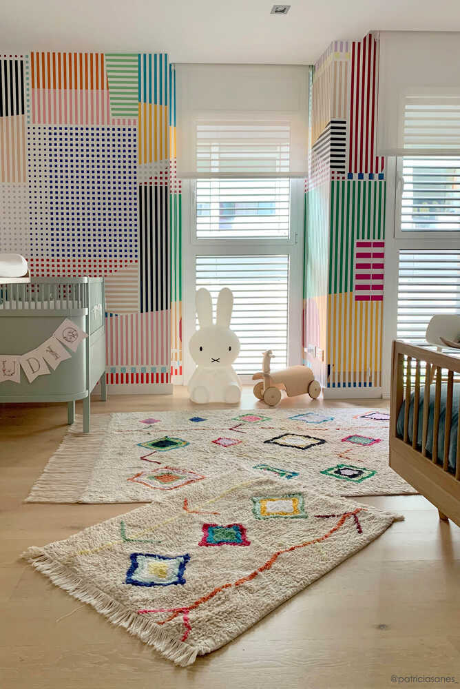Tapis Lavable Kaarol – Lorena Canals | Multicolore Bohème