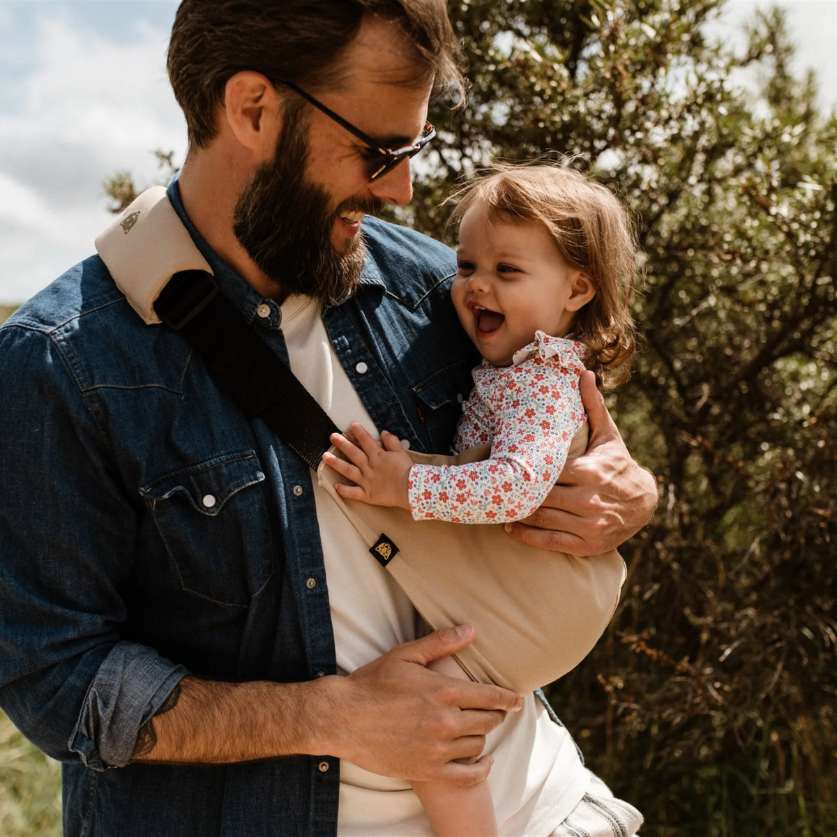 Porte-bébé Wildride – Confort Ergonomique, Coton 100%, 9 mois à 4 ans