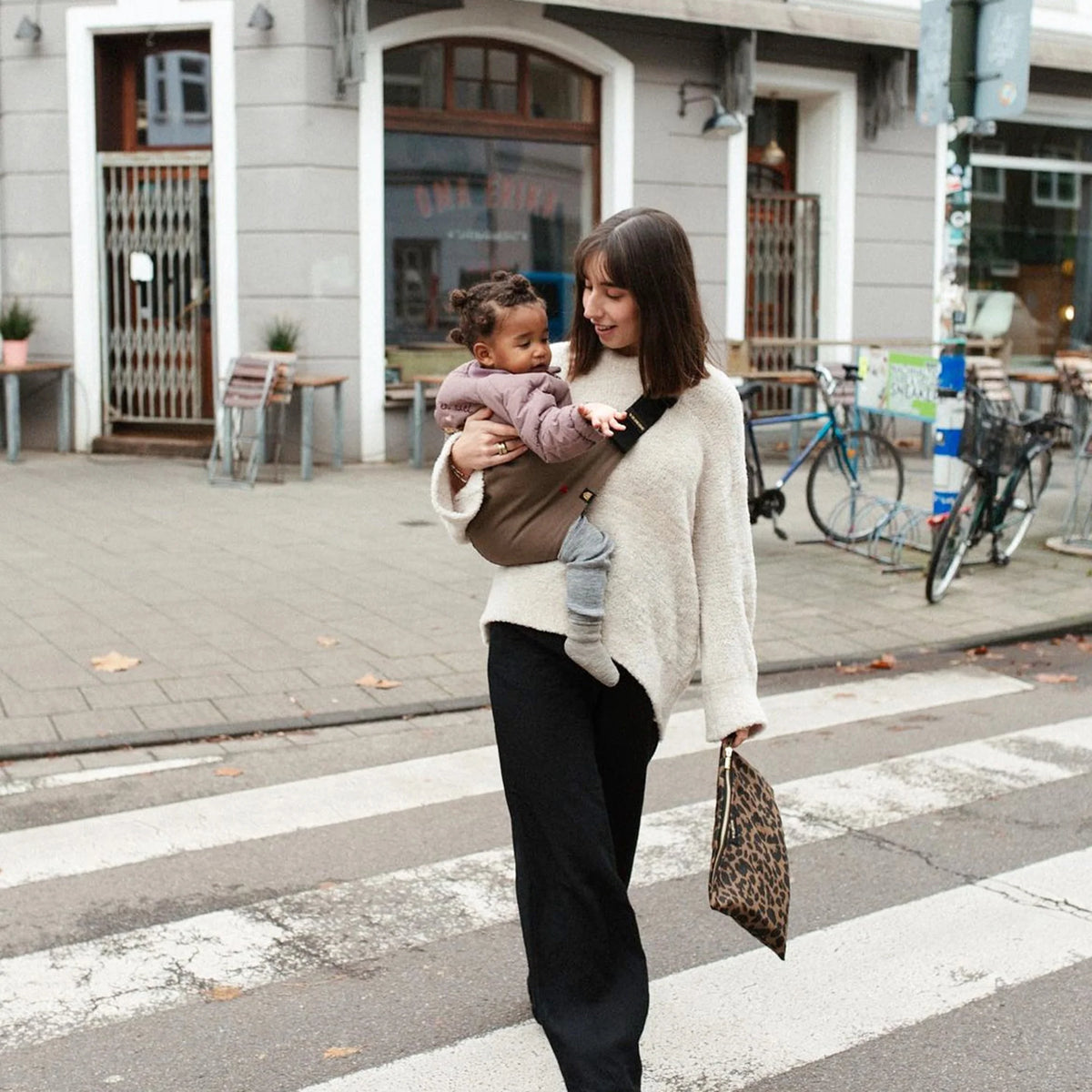 Porte-bébé Wildride – Confort Ergonomique, Coton 100%, 9 mois à 4 ans