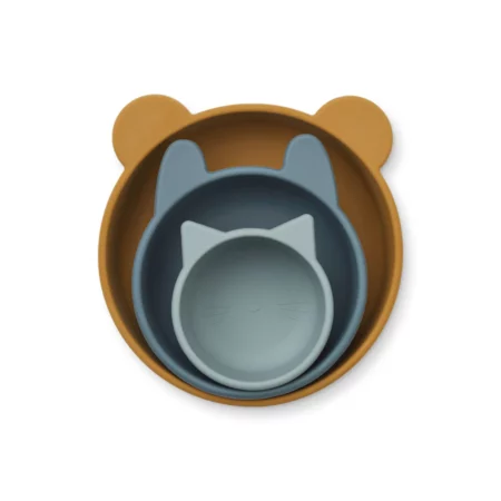 lot de 3 bols Eddie Liewod avec des oreilles d'animaux