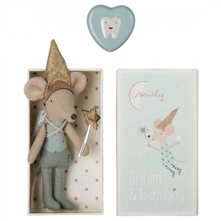 Tooth Fairy Mouse in matchbox Maileg – Image 2