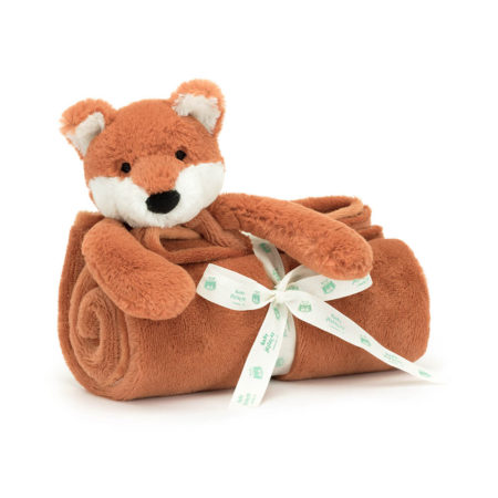 Couverture Bashful fox cub blankie Jellycat