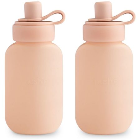Lot de 2 gourdes alimentaires Mushie