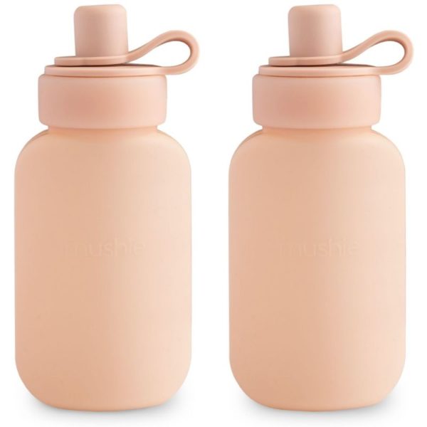 Lot de 2 gourdes alimentaires Mushie
